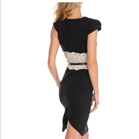 Slimming Beautiful Black Dress - Picture 7 of 8